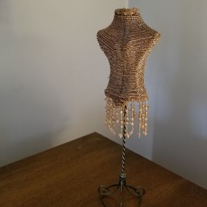 13" Beaded Dress Form